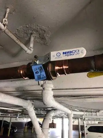 Copper pipe repair and valve work for Backflow Testing in Granada